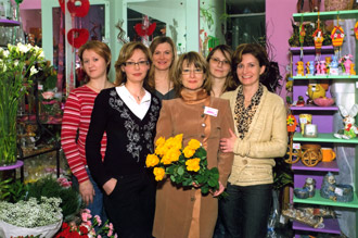 Коллектив салона цветов «Принцесса Флоризель»